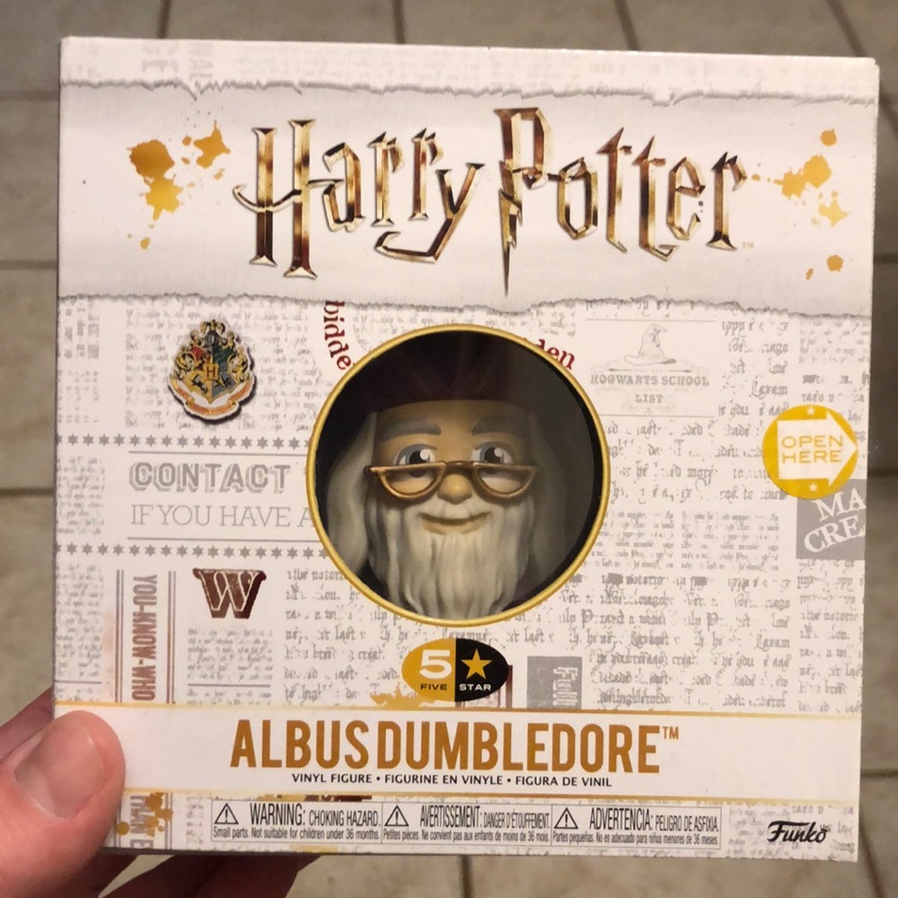 Albus dumbledore pop funko 5 star wizarding world